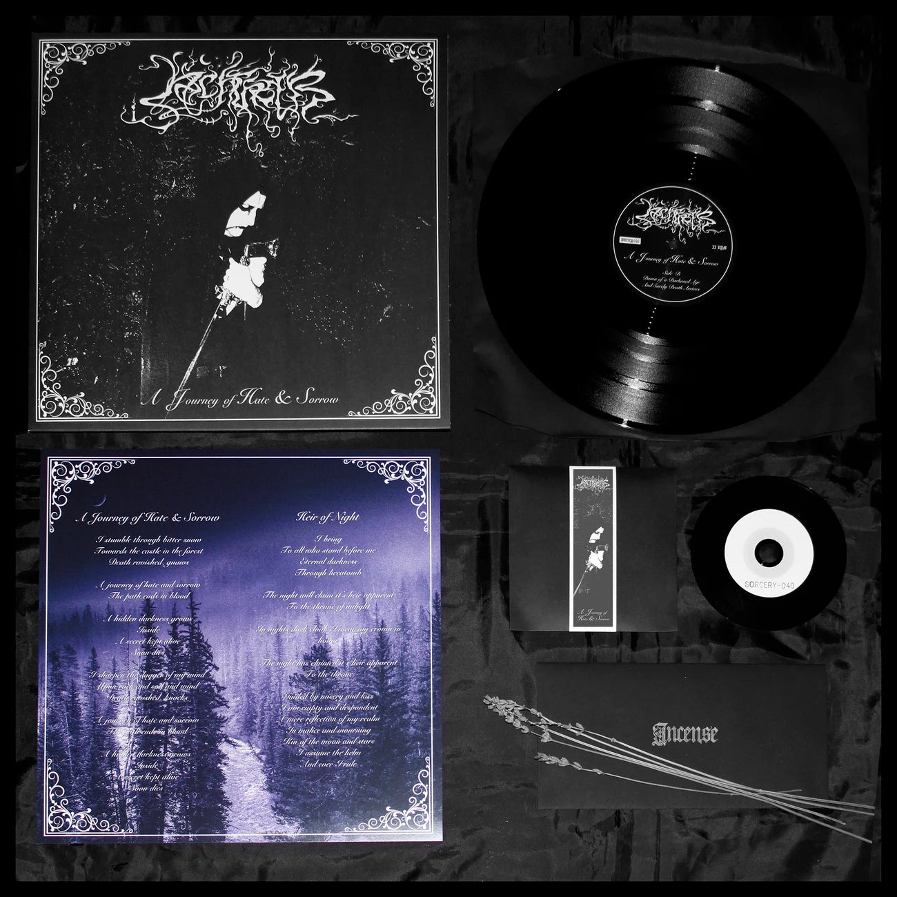 NACHTHEIR "A JOURNEY OF HATE & SORROW" LP [SORCERY-040]