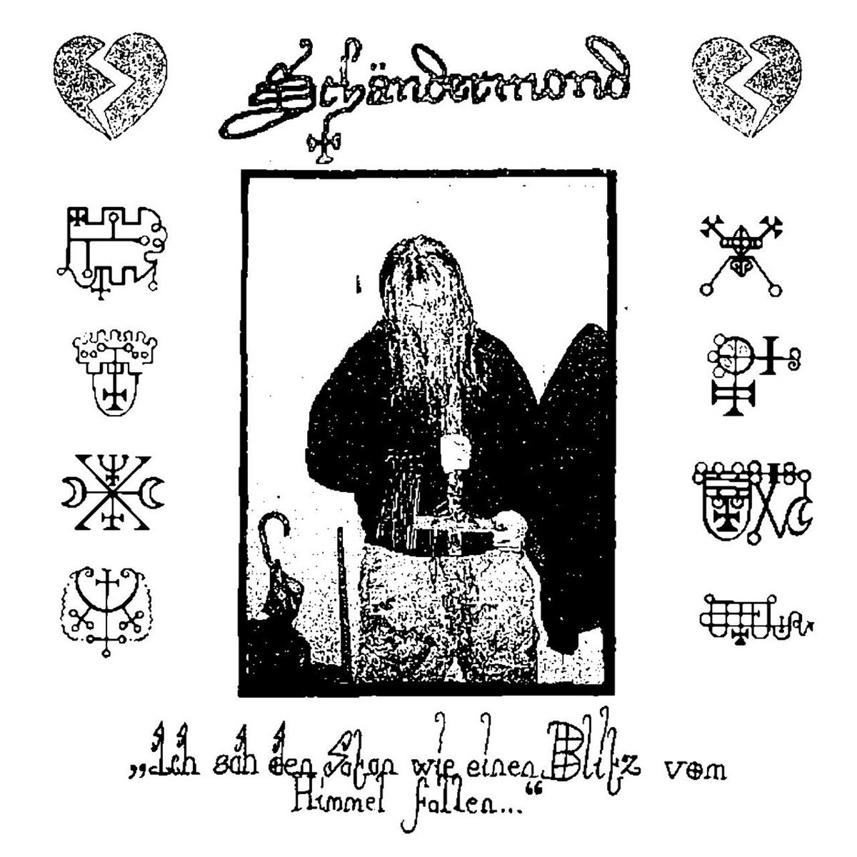 Schändermond - Ich sah den Satan wie ein Blitz vom Himmel fallen MC