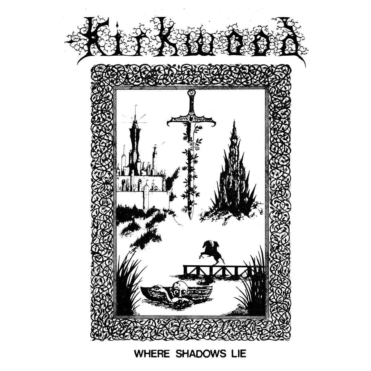 Jim Kirkwood - Where Shadows Lie LP (Clear Vinyl LP (Lim.500) w/ 18x24 Poster)