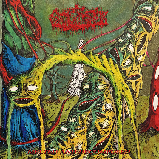 Sanctuarium – Melted and Decomposed LP (Neon Green)