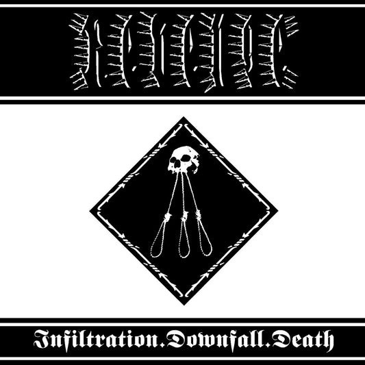 REVENGE - Infiltration. Downfall. Death LP (Marble Vinyl)