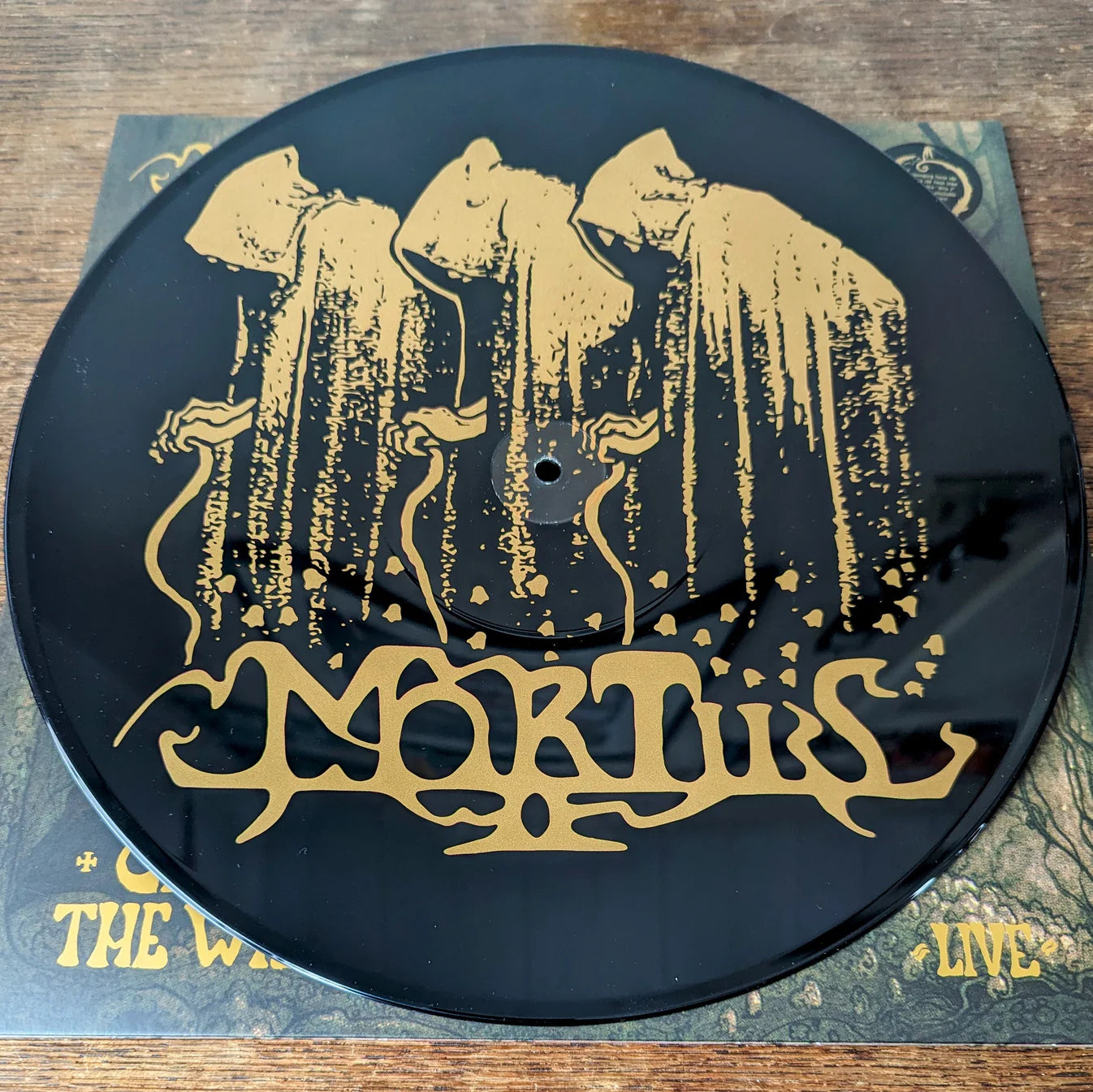 MORTIIS "Crypt of the Wizard (Live)" Deluxe 2xLP (Green/Yellow)