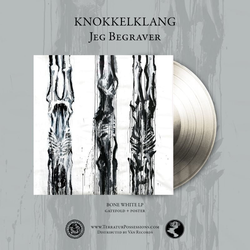 Knokkelklang - Jeg Begraver (gtf. 12'' LP) Bone White